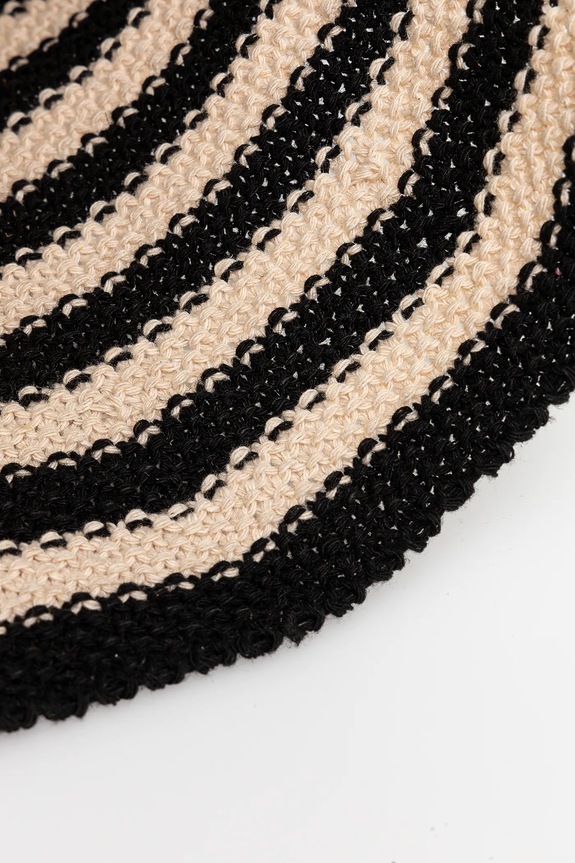 Kapelusz bawełniany damski typu bucket hat kolor multicolor RS25-CAD901 multicolor