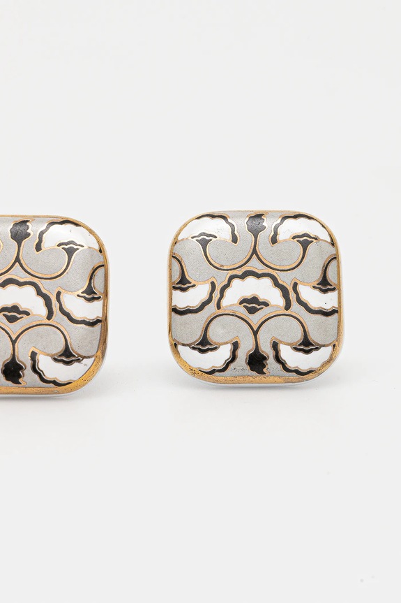 Nábytková rukojeť z porcelánu (2-pack) šedá barva RS25.DEU809 šedá RS25