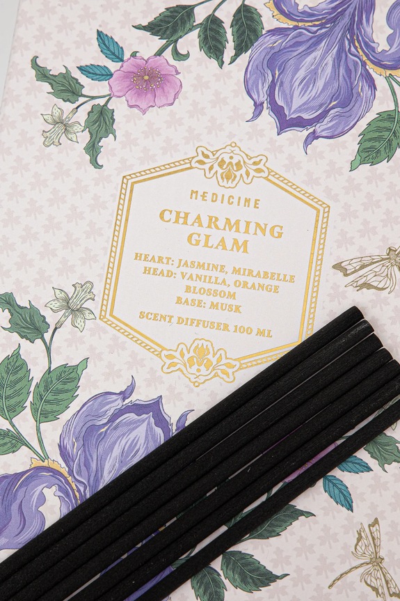 Salon Dyfuzor zapachowy Charming Glam z kolekcji Eviva L'arte kolor beżowy RS25-DFU250 beżowy