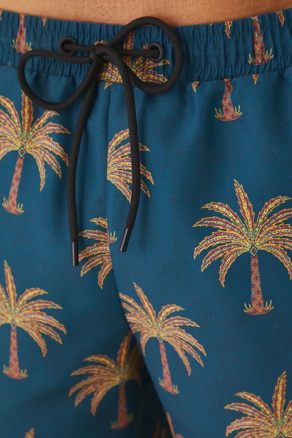 Odzież Szorty kąpielowe męskie wzorzyste kolor multicolor RS25-ESMA01 multicolor