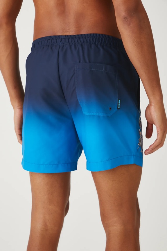 Szorty kąpielowe męskie z nadrukiem kolor multicolor RS25-ESMA04 multicolor RS25