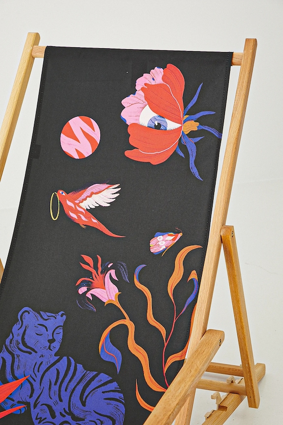 Leżak by Patrycja Niewiadomska, Sense of Values kolor multicolor RS25-GAU601 multicolor RS25