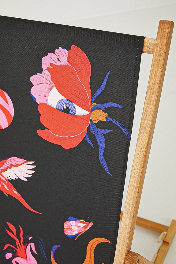 Lifestyle i travel Leżak by Patrycja Niewiadomska, Sense of Values kolor multicolor RS25-GAU601 multicolor