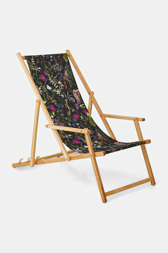 Leżak z podłokietnikami wzorzysty kolor multicolor RS25-GAU805 multicolor RS25