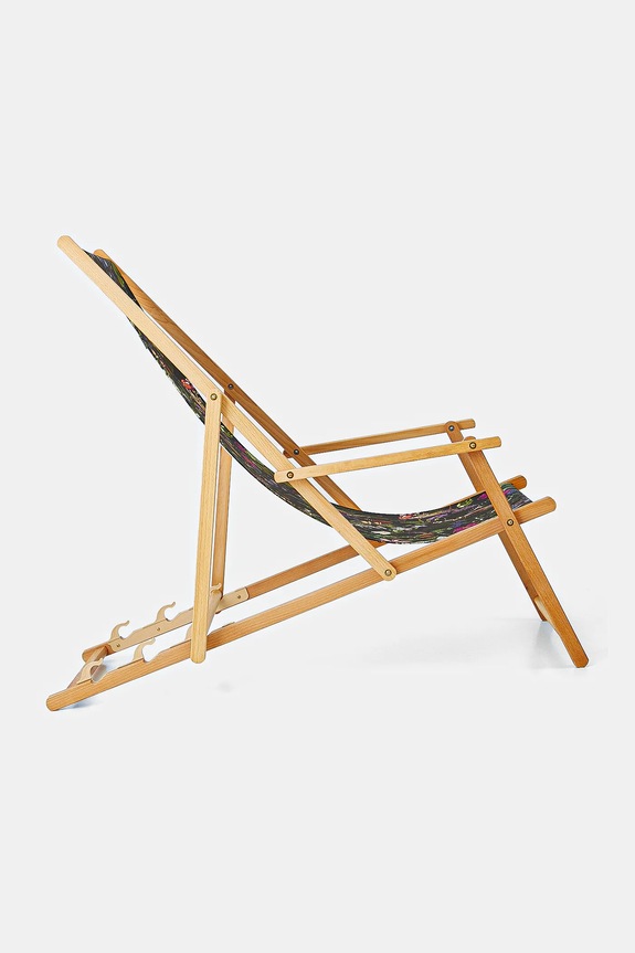 Lifestyle i travel Leżak z podłokietnikami wzorzysty kolor multicolor RS25-GAU805 multicolor