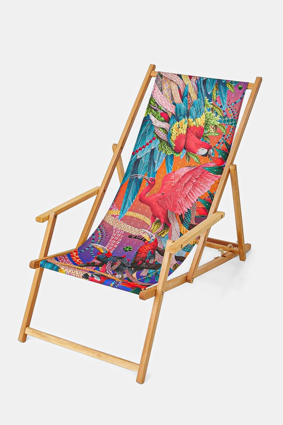 Leżak z kolekcji El Gato Chimney x Medicine kolor multicolor multicolor RS25.GAU850