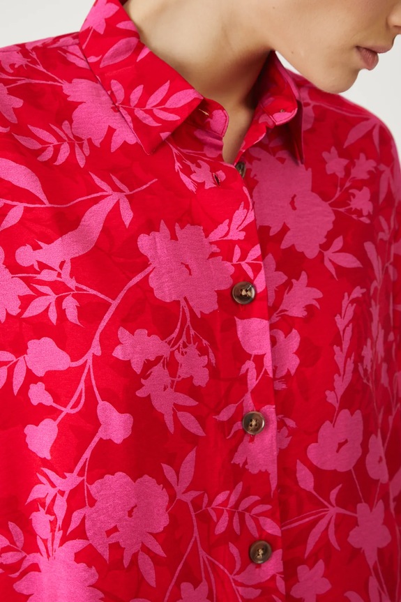 Košulja Medicine RS25-KDD0B0 crvena