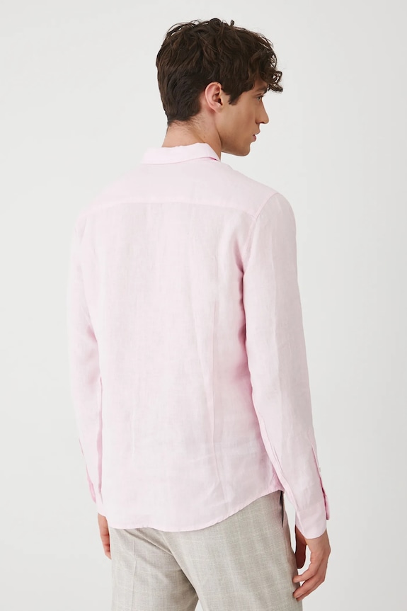 Abbigliamento Medicine camicia di lino RS25-KDM090 rosa