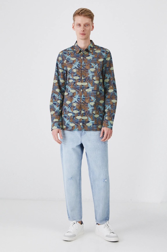 Odzież Koszula męska z kolekcji Eviva L'arte kolor multicolor RS25-KDM203 multicolor