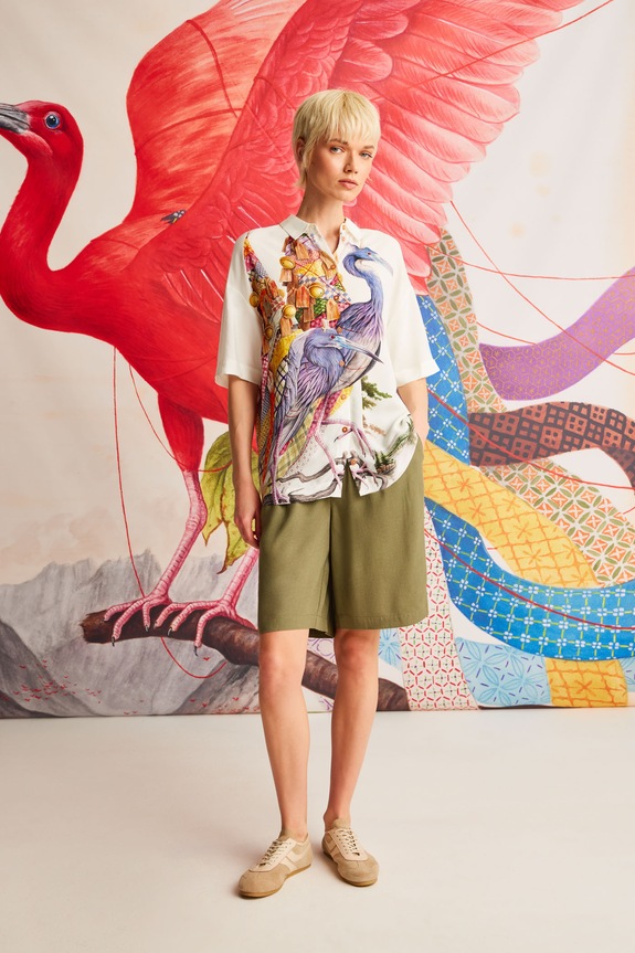 Πουκάμισο Medicine κλασσικός πολύχρωμο RS25-KKD851