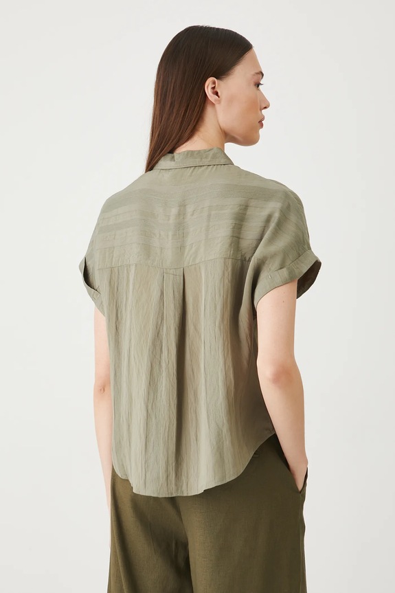 Oblačila Srajca Medicine RS25-KKD904 zelena