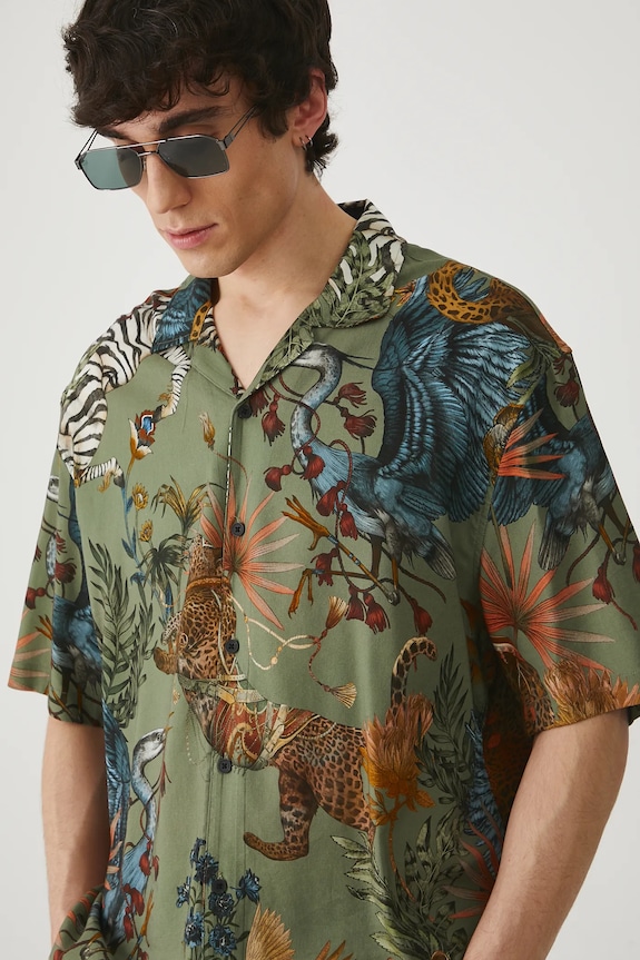 Medicine koszula casual multicolor RS25-KKM800