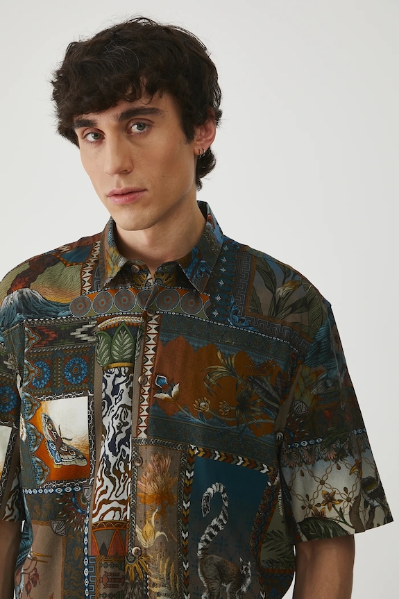 Πουκάμισο Medicine πολύχρωμο RS25-KKM802