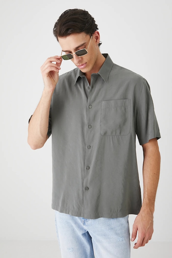 Πουκάμισο Medicine casual πράσινο RS25-KKMC11