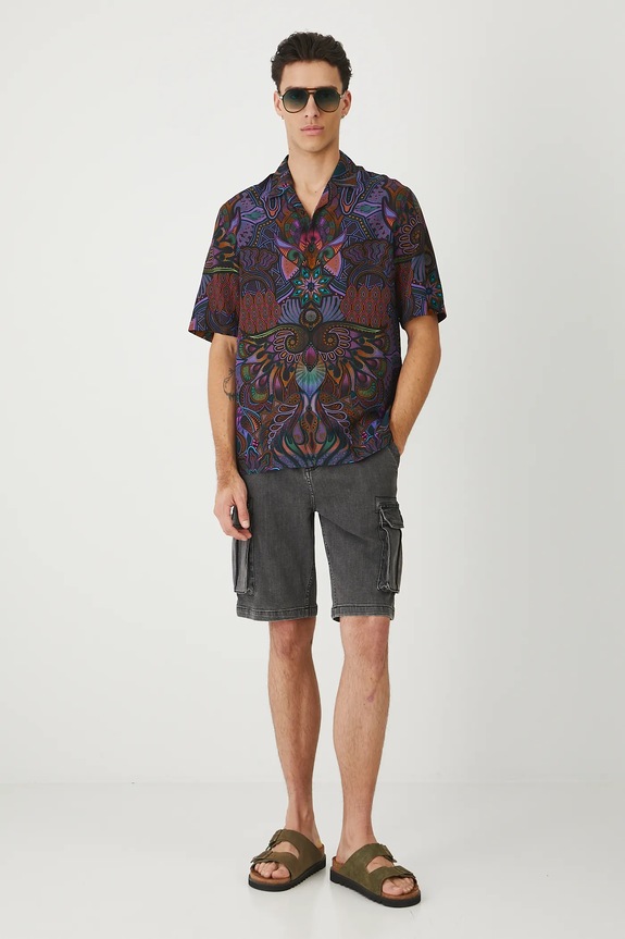 Πουκάμισο Medicine RS25-KKMC12 πολύχρωμο RS25