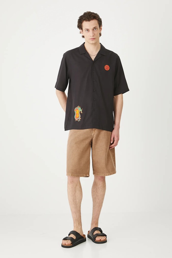 Oblečenie Košeľa Tattoo Art by Boren Huang – Horiren 彫壬 RS25-KKMC50 čierna