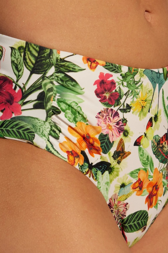 Dwuczęściowy strój kąpielowy damski wzorzysty kolor multicolor RS25-KOD700