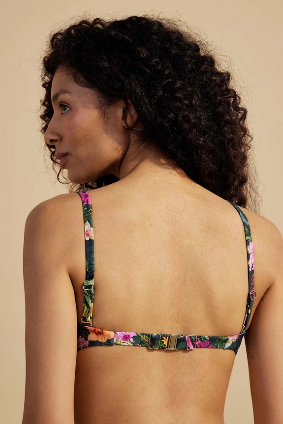 Dvojdielne plavky so vzorom viac farieb RS25-KOD708 viacfarebná