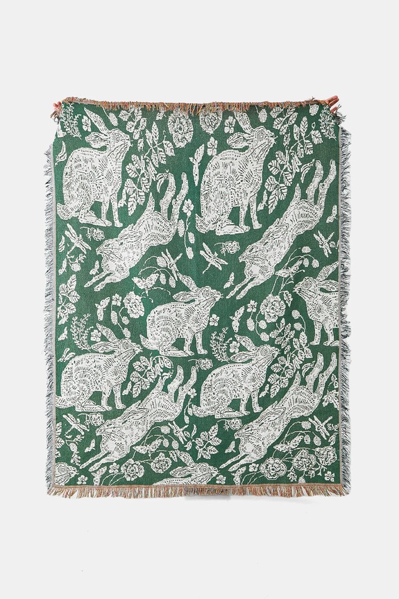 Koc żakardowy wzorzysty 160 x 130 cm kolor multicolor RS25.KOU500 multicolor RS25