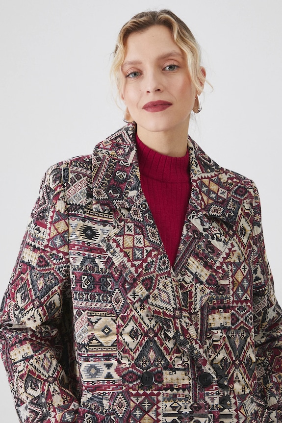 Medicine cappotto multicolore RS25-KPD200