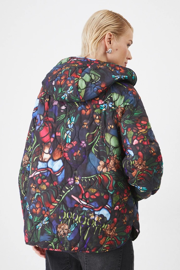 Bunda dámska z kolekcie Eviva L'arte viac farieb viacfarebná RS25.KUD254