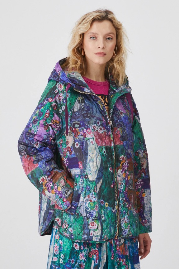 Kurtka damska z kolekcji Eviva L'arte kolor multicolor RS25.KUD254 multicolor RS25