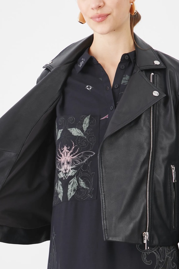 Δερμάτινο μπουφάν biker Medicine RS25-KUD401