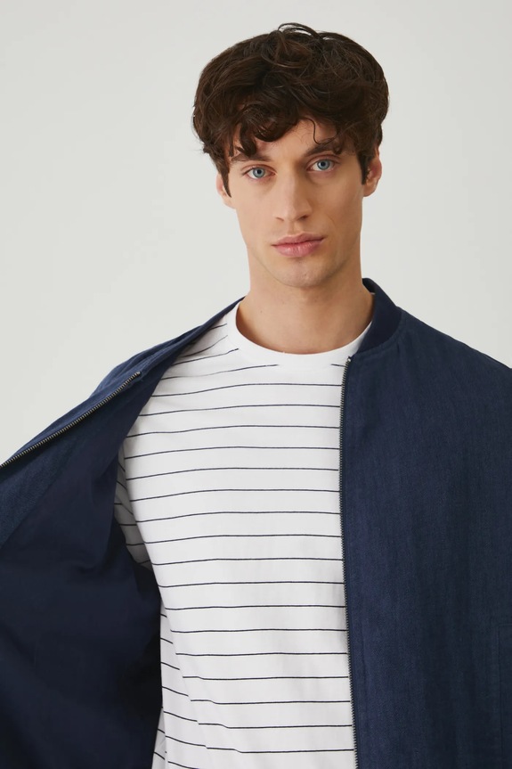 Medicine kurtka bomber lniana RS25-KUM700