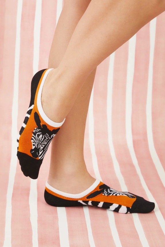 Bavlněné ponožky dámské se zvířecím motivem (3-pack) více barev RS25-LGD602 vícebarevná