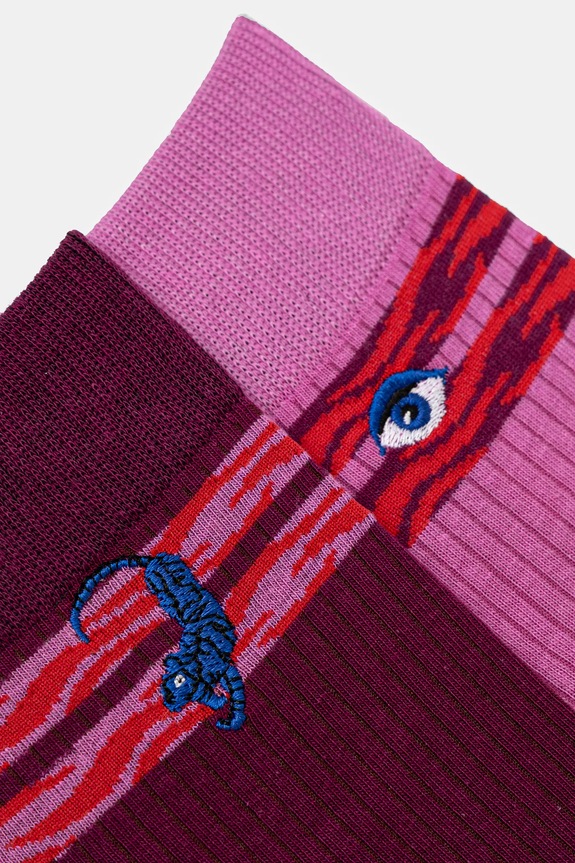 Skarpetki (2-pack) damskie by Patrycja Niewiadomska, Sense of Values kolor multicolor multicolor RS25.LGD651