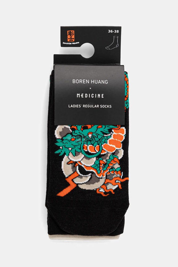 Medicine calzini in cotone pacco da 2 multicolore RS25.LGDC00