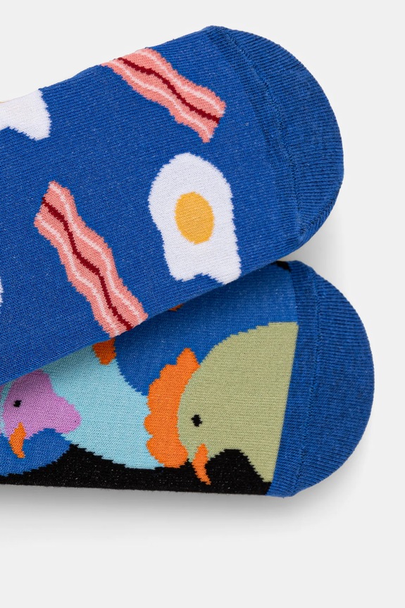 Oblečení Bavlněné ponožky pánské s motivem slepic (2-pack) více barev RS25.LGM214 vícebarevná