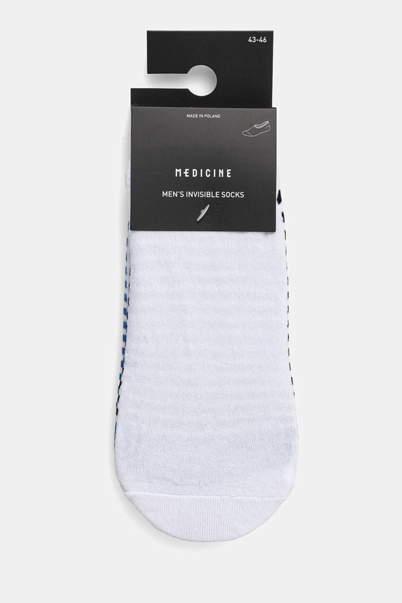 Odzież Skarpetki bawełniane męskie w pasy (3-pack) kolor multicolor RS25-LGM512 multicolor