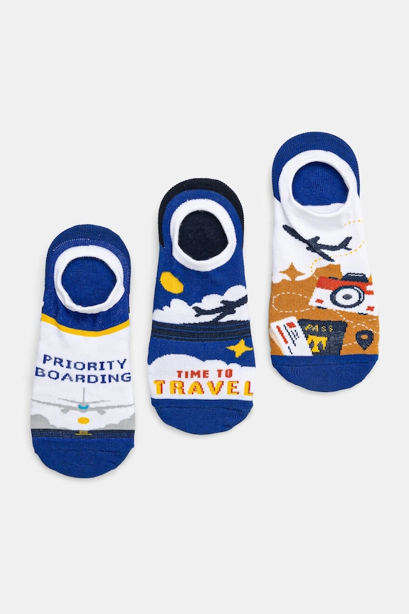 Bavlněné ponožky Medicine 3-pack RS25-LGM608 vícebarevná RS25