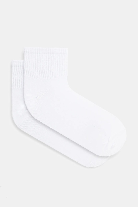 Medicine ciorapi de bumbac 2-pack sosete lungi alb RS25.LGM613