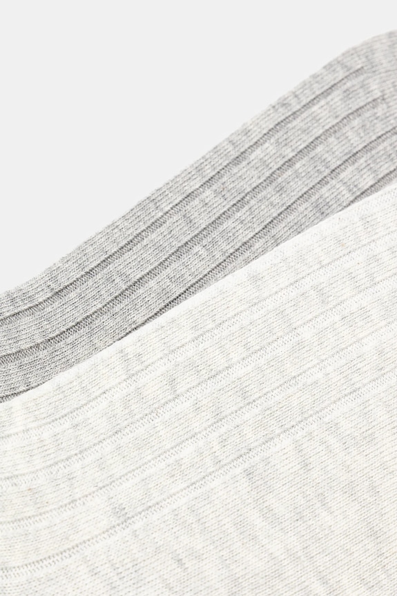 Ponožky pánske z melanžových bambusových vlákien (2-pack) viac farieb RS25-LGM614 viacfarebná RS25