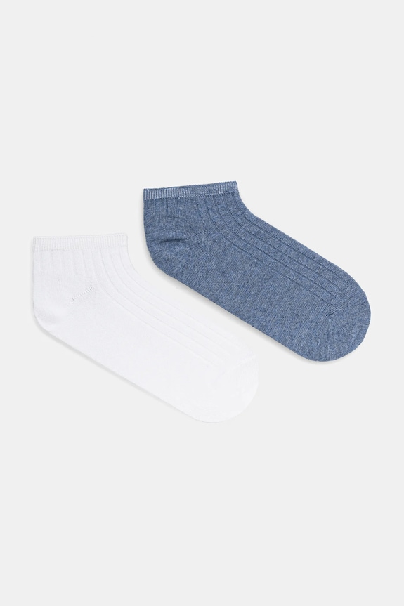Skarpetki męskie z włóknem bambusowym (2-pack) kolor multicolor skarpetki krótkie multicolor RS25-LGM615