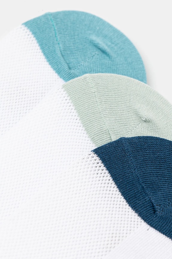 Odzież Skarpetki bawełniane męskie (3-pack) kolor biały RS25-LGM618 biały