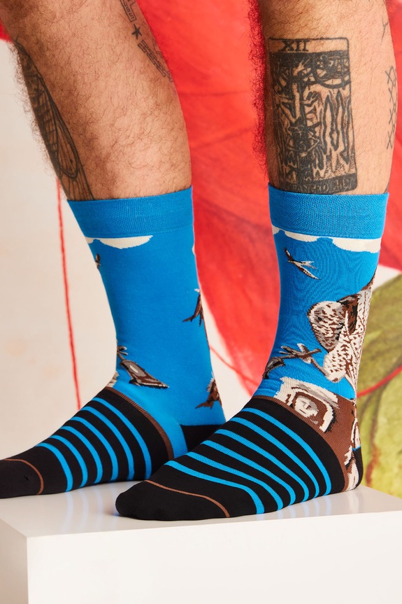 Βαμβακερές κάλτσες Medicine 2-pack RS25-LGM851 πολύχρωμο RS25