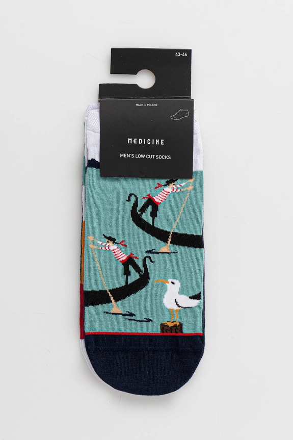 Oblačila Bombažne nogavice Medicine 2-pack RS25-LGM900 pisana