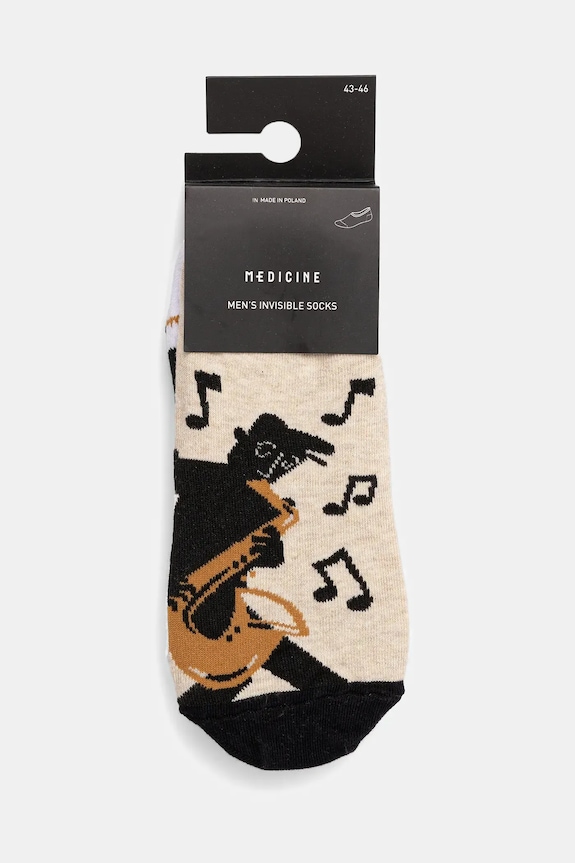 Odjeća Pamučne čarape Medicine 3-pack RS25-LGMB01 šarena