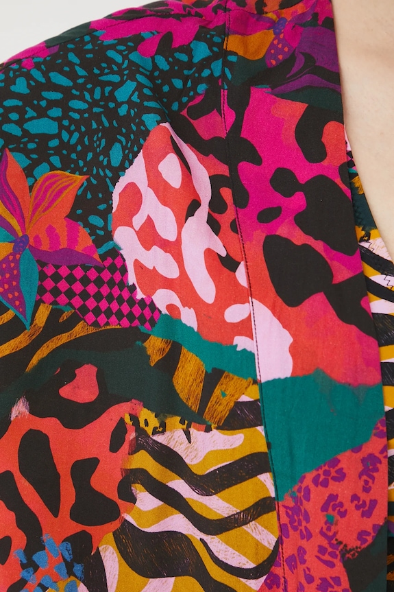 Kimono vzorované viac farieb RS25-NKDC00