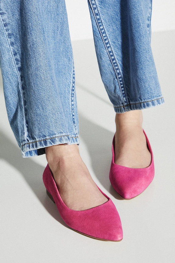 Μπαλαρίνες σουέτ Medicine ροζ RS25-OBD307