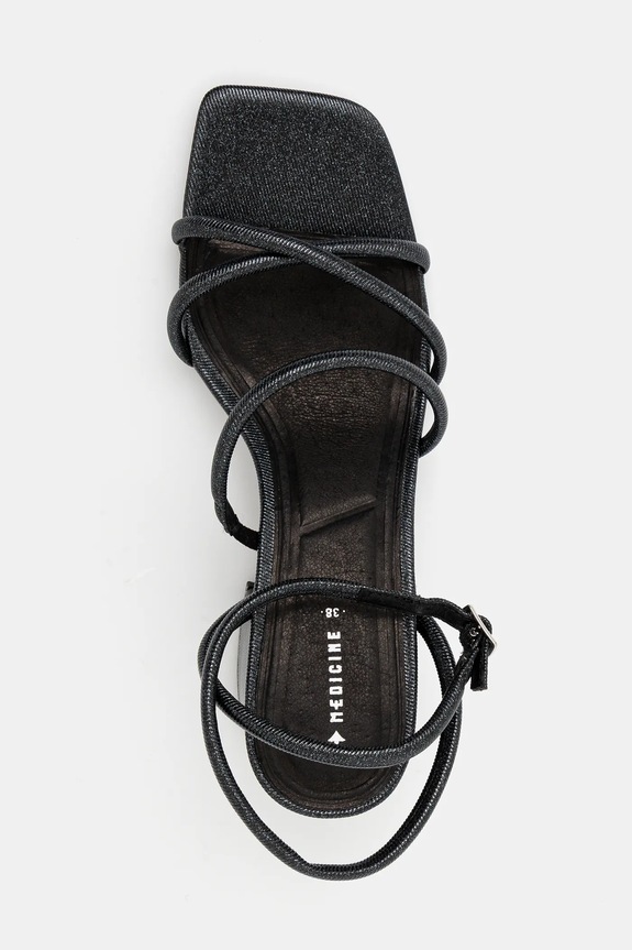 Sandali Medicine RS25-OBD721 črna