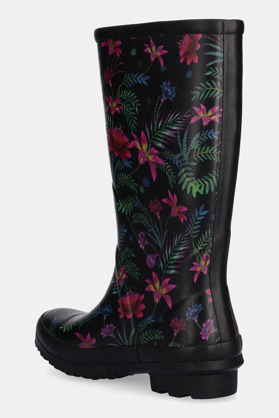 Gumáky vzorované čierna farba čierna RS25-OBDA10