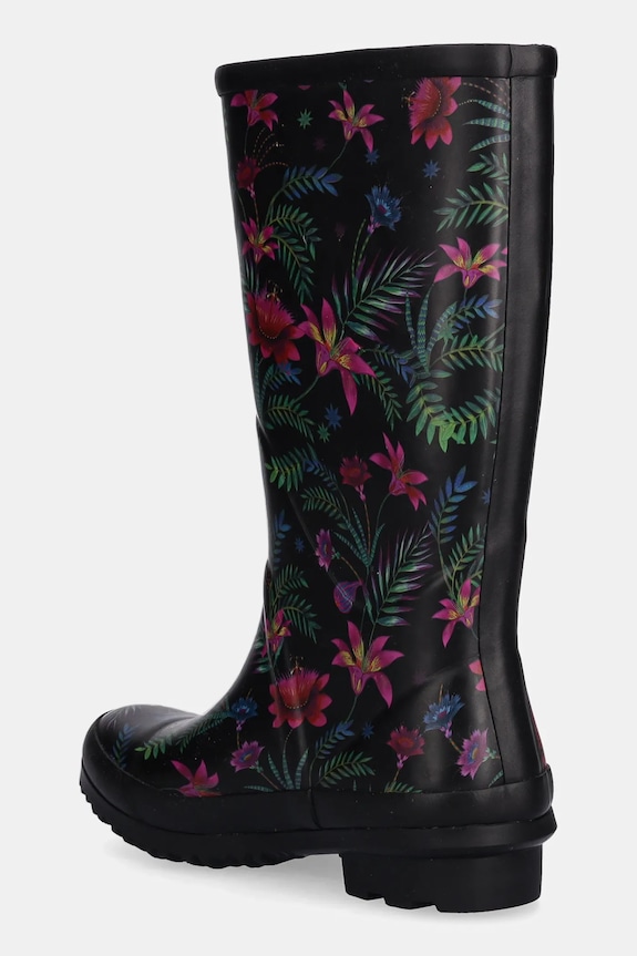 Gumáky vzorované čierna farba čierna RS25-OBDA10