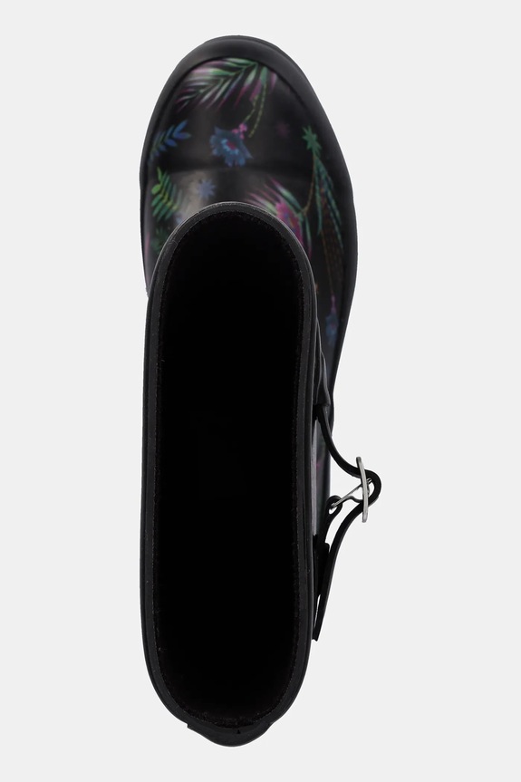 Gumáky vzorované čierna farba RS25-OBDA10 čierna