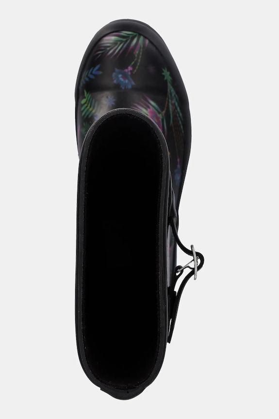 Gumáky vzorované čierna farba RS25-OBDA10 čierna