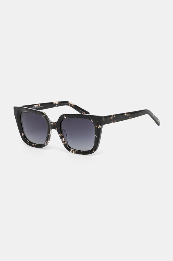 Okulary przeciwsłoneczne damskie z acetatu z polaryzacją kolor czarny RS25-OKD902 czarny RS25