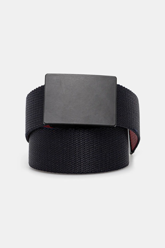 Pasek męski z klamrą zaciskową kolor granatowy granatowy RS25-PAM503